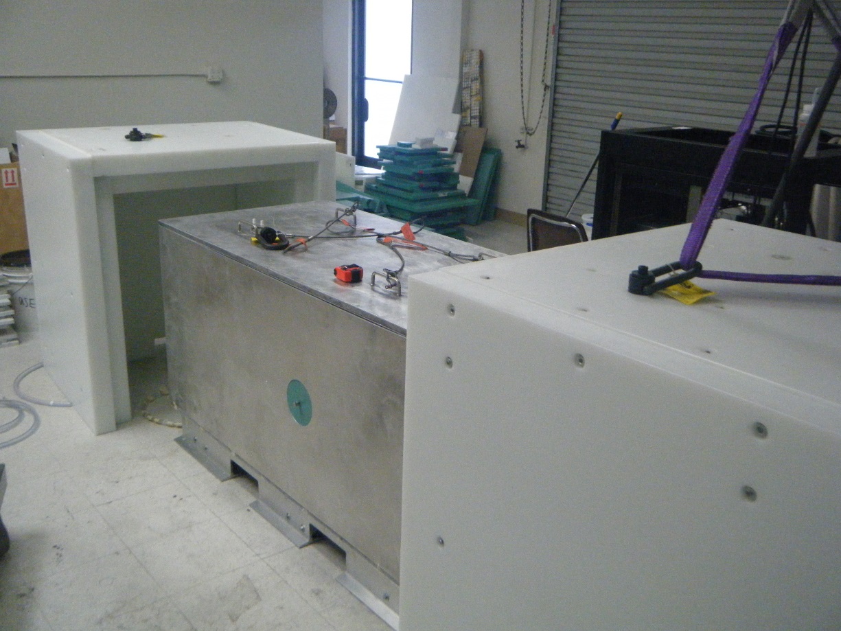 Shielded neutron generator, Adelphi Technology