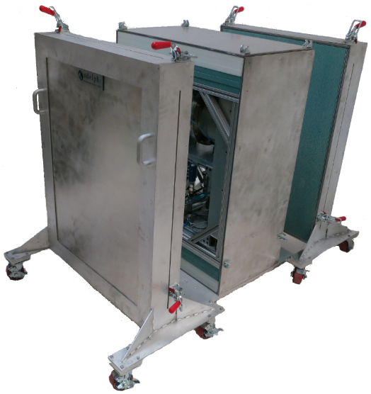 Shielded thermal neutron generator 5x10^9 or 10^10